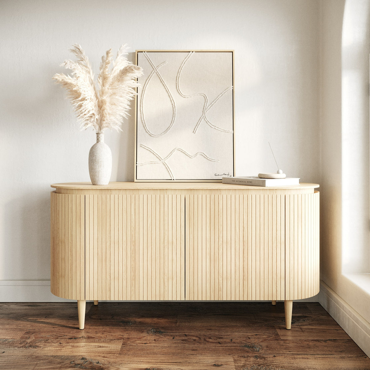 Miami Modern Natural Oak Buffet