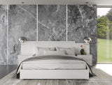 Monza Italian Modern White Bed