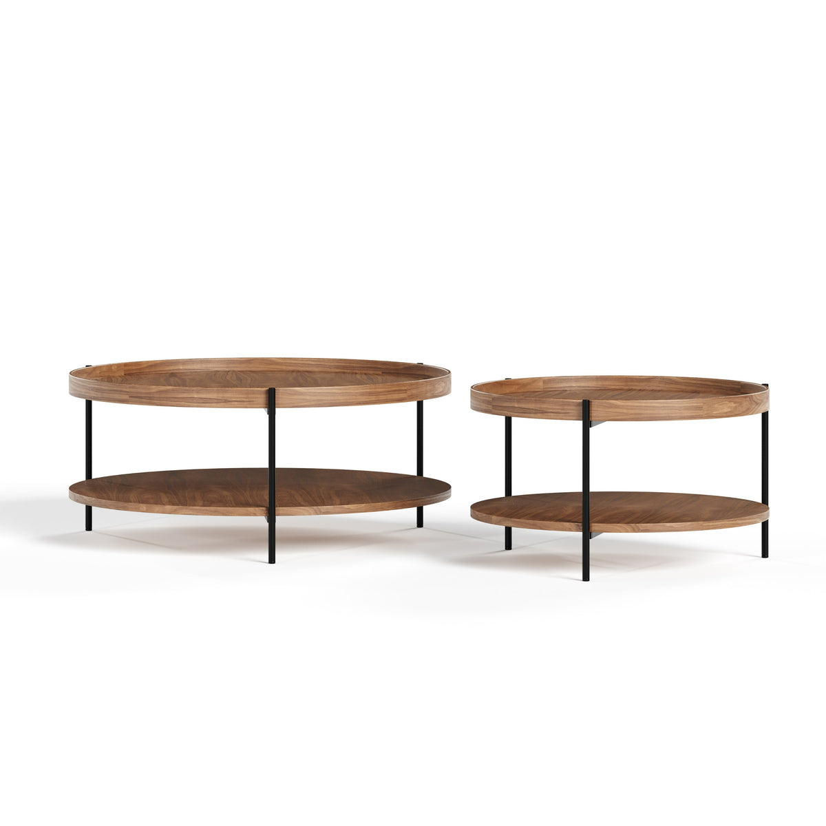 Savoy Modern Walnut Medium Coffee Table