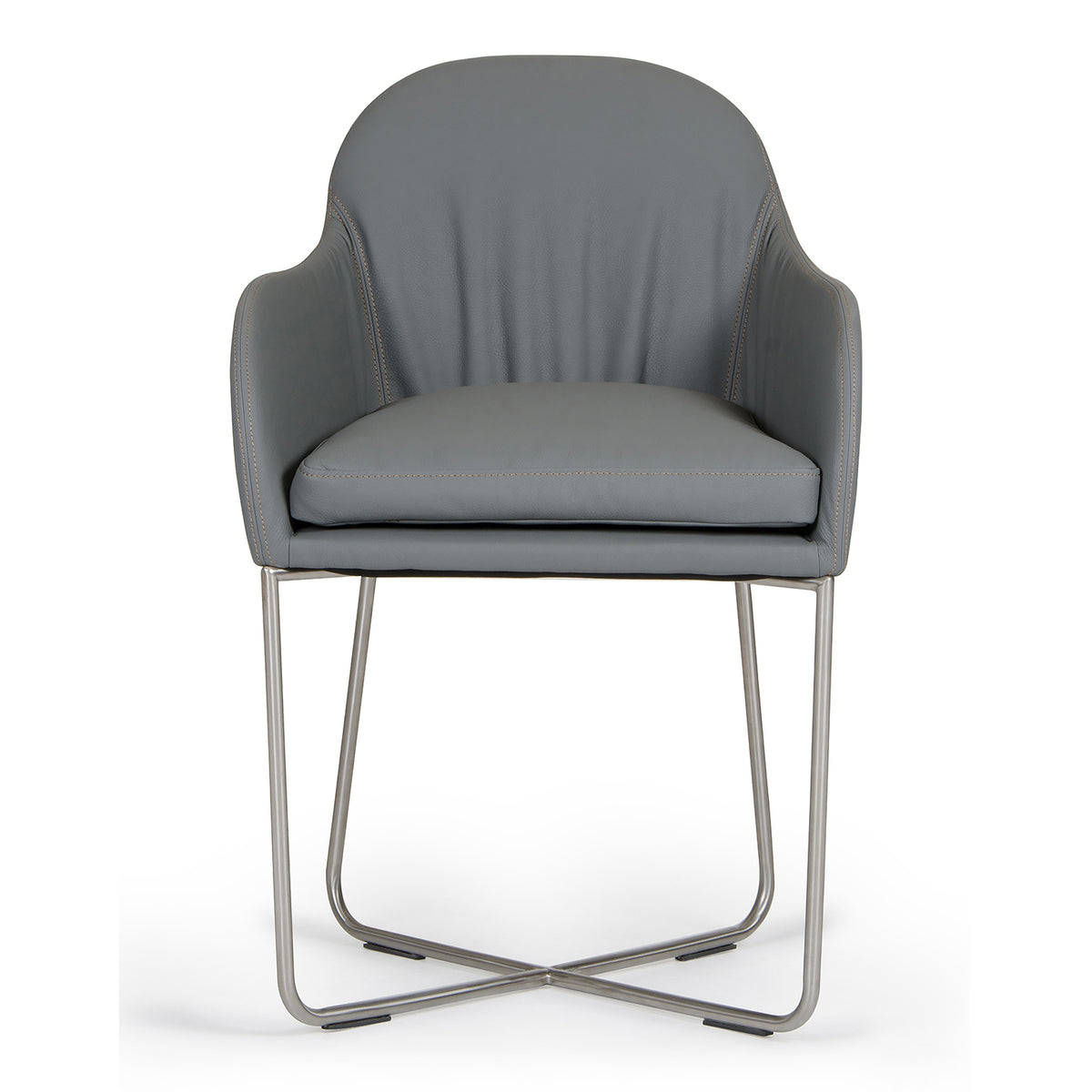 Sweeny Modern Grey Dining Chair
