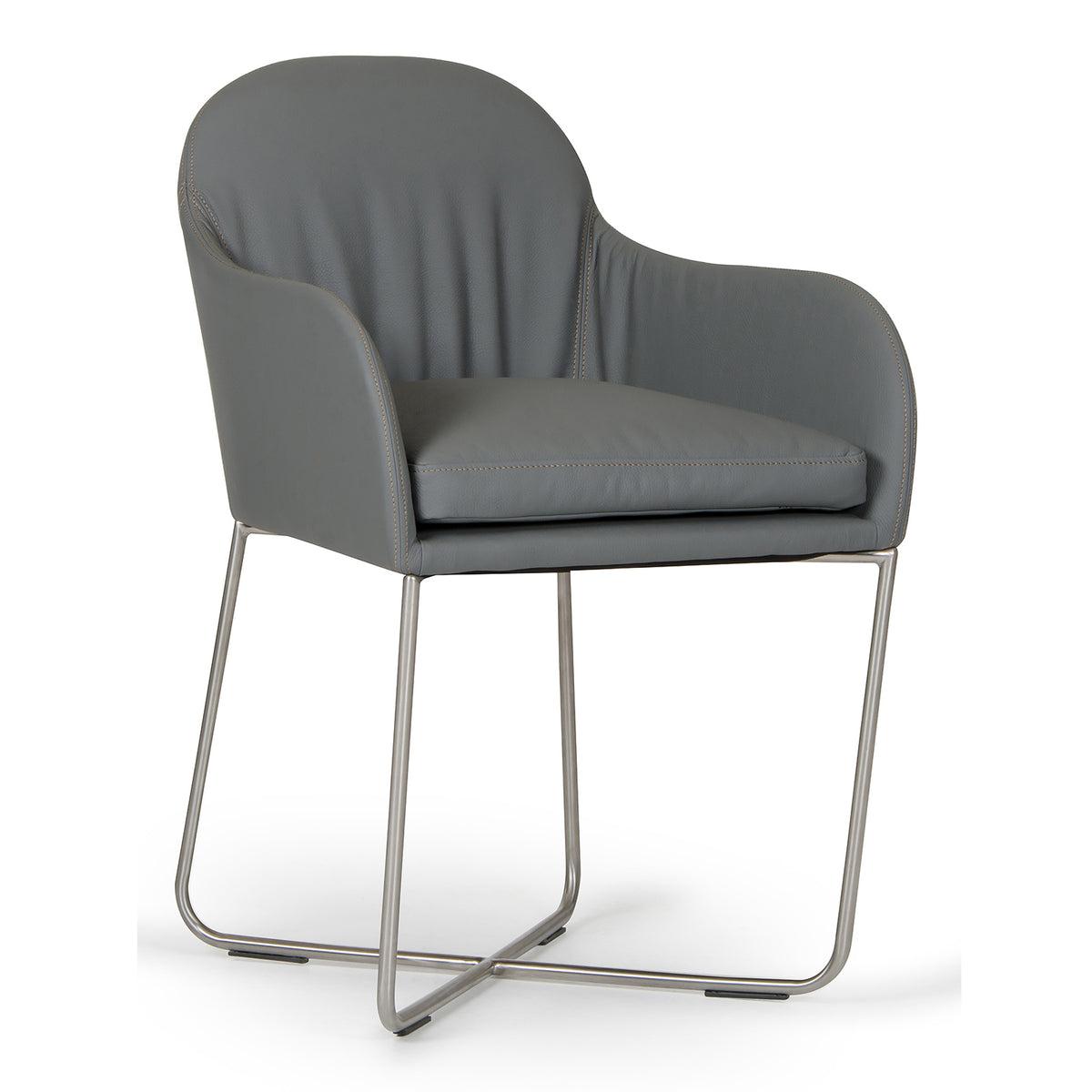 Sweeny Modern Grey Dining Chair