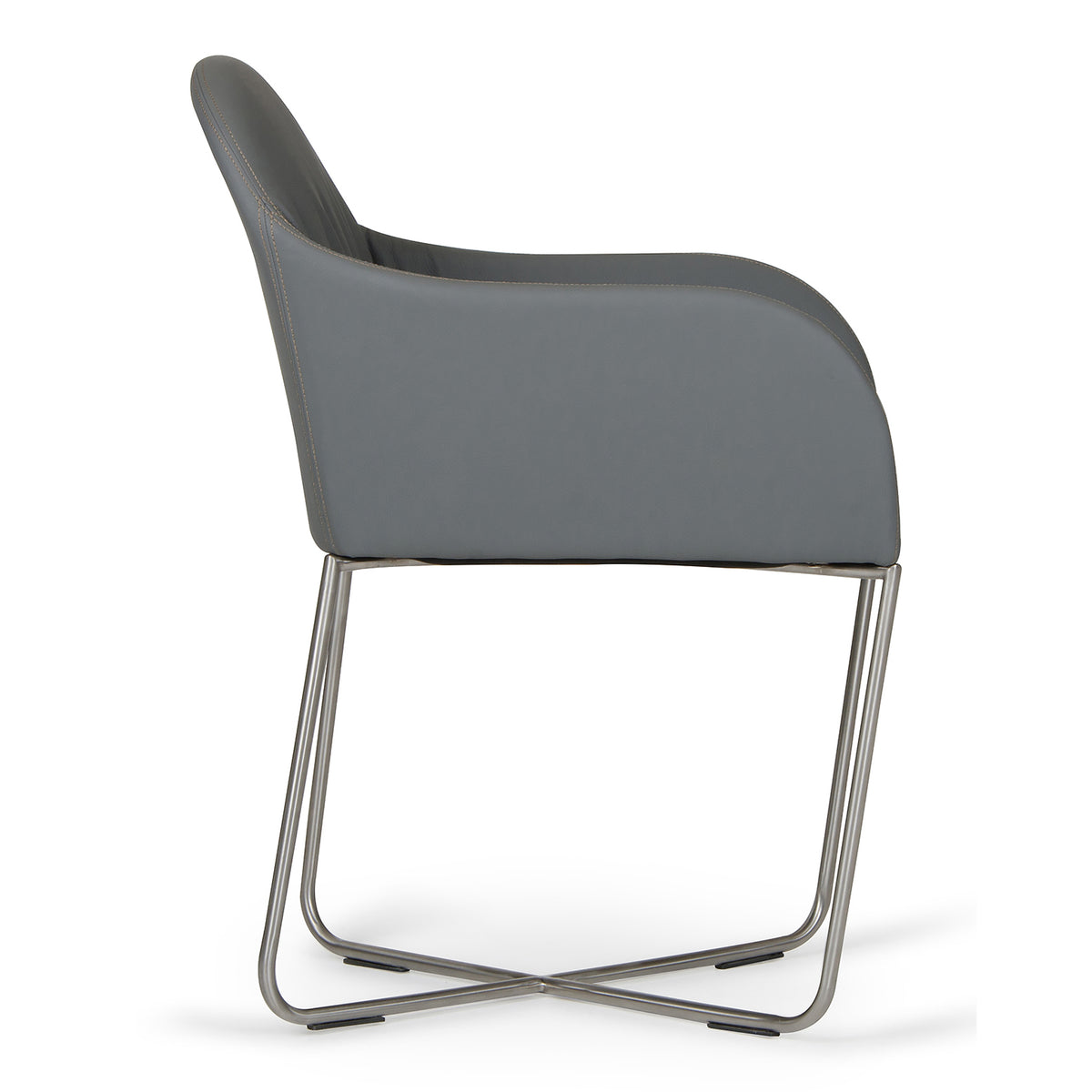 Sweeny Modern Grey Dining Chair