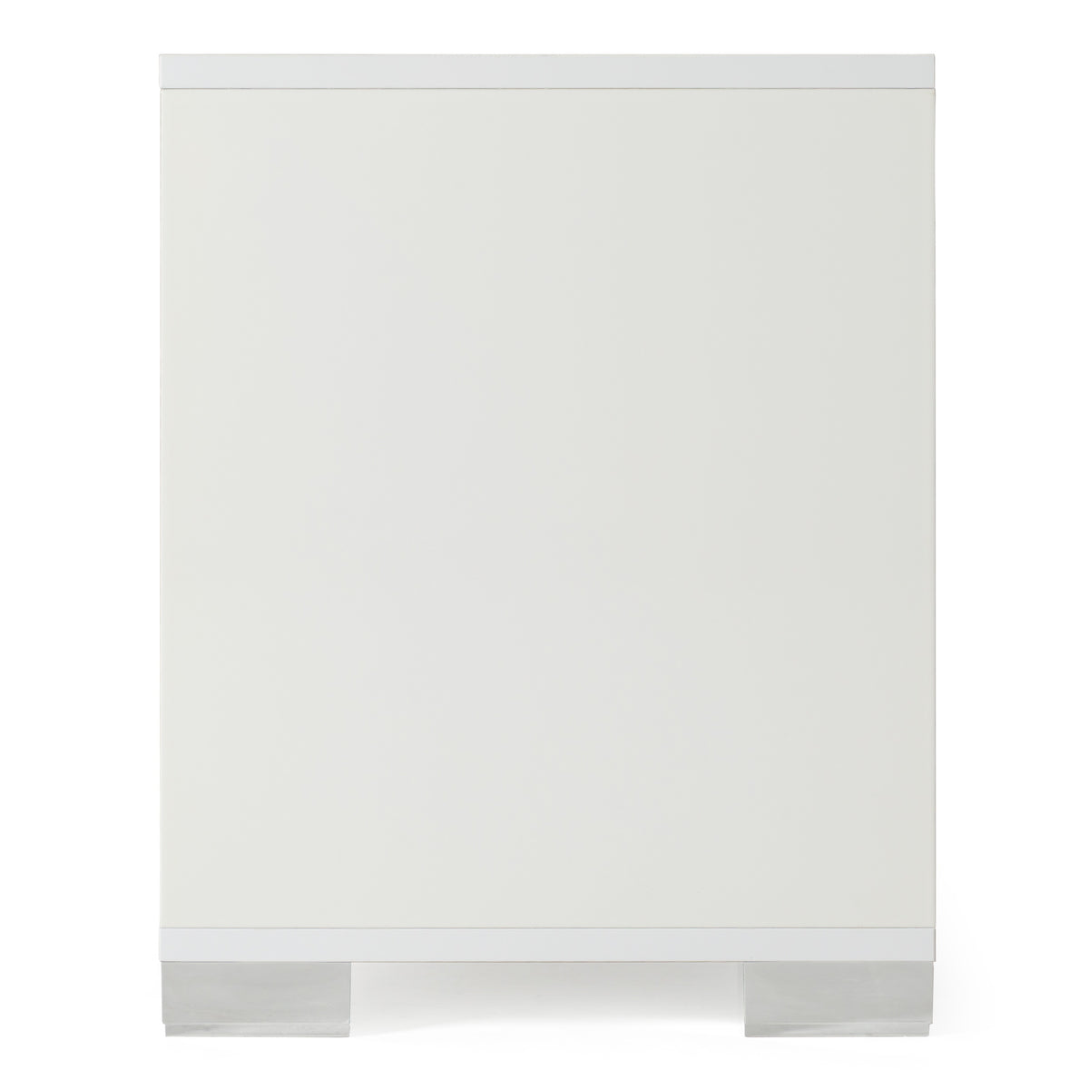 Monza Italian Modern White Nightstand