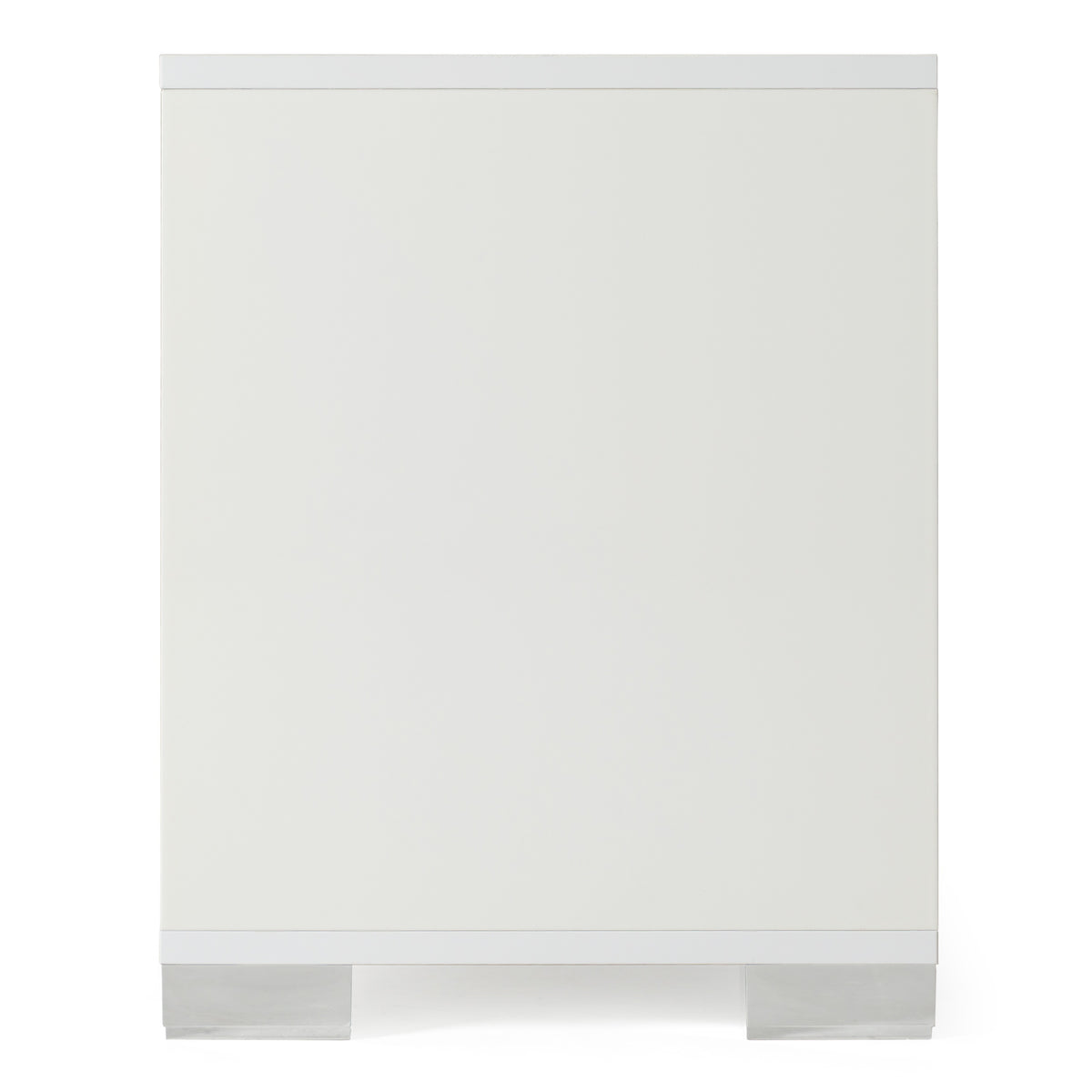 Monza Italian Modern White Nightstand