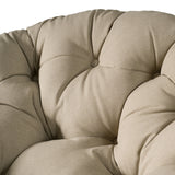 Moon Outdoor Beige Lounge Chair