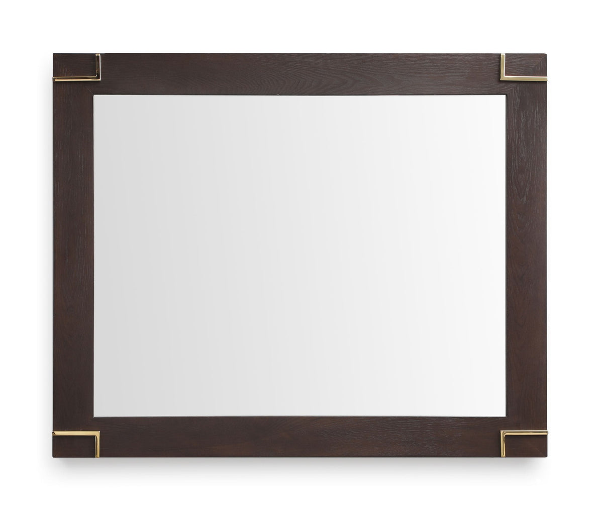 Moontide Modern Smoked Ash & Gold Mirror