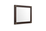 Moontide Modern Smoked Ash & Gold Mirror