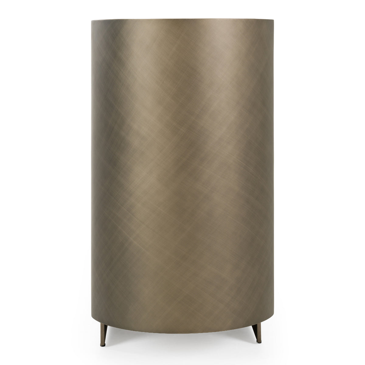 Moorgate Modern Travertine Ceramic + Bronze Buffet