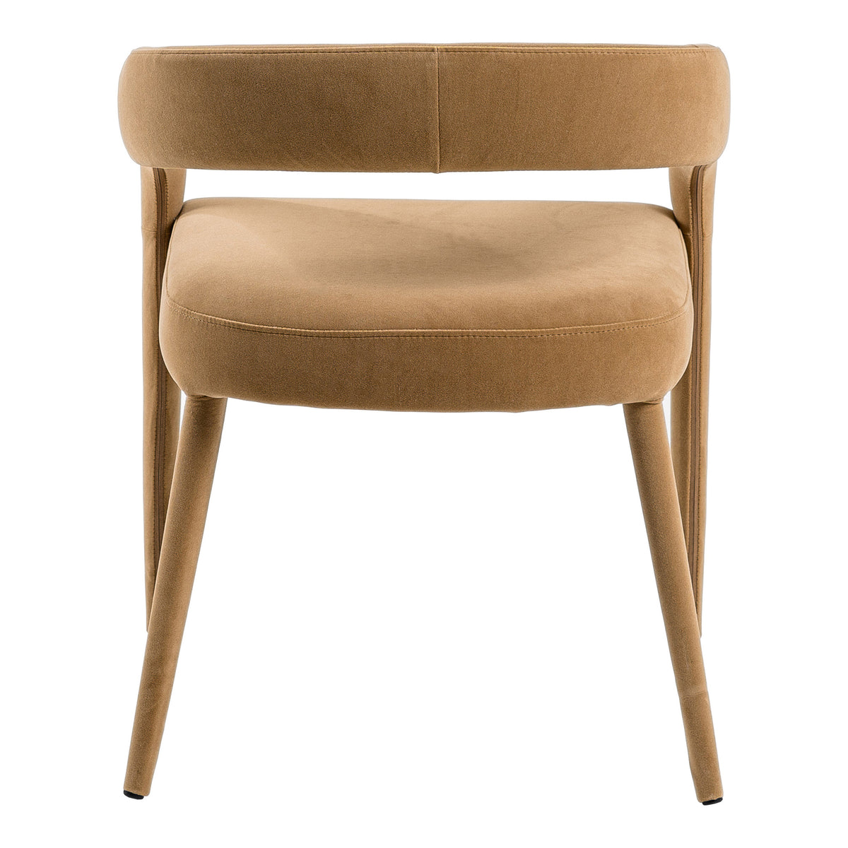 Mundra Modern Tan Fabric Dining Chair