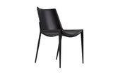 Murray Modern Black Vegan Leather Dining Chair (Set of 2)