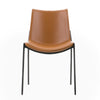 Murray Modern Camel Vegan Leather Dining Chair (Set of 2)