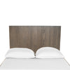 Novak Modern Dark Oak Bed