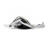 SZ0228 Modern Silver Napping Lady Sculpture