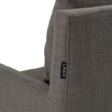Newcastle Modern Grey Fabric Dining Chair