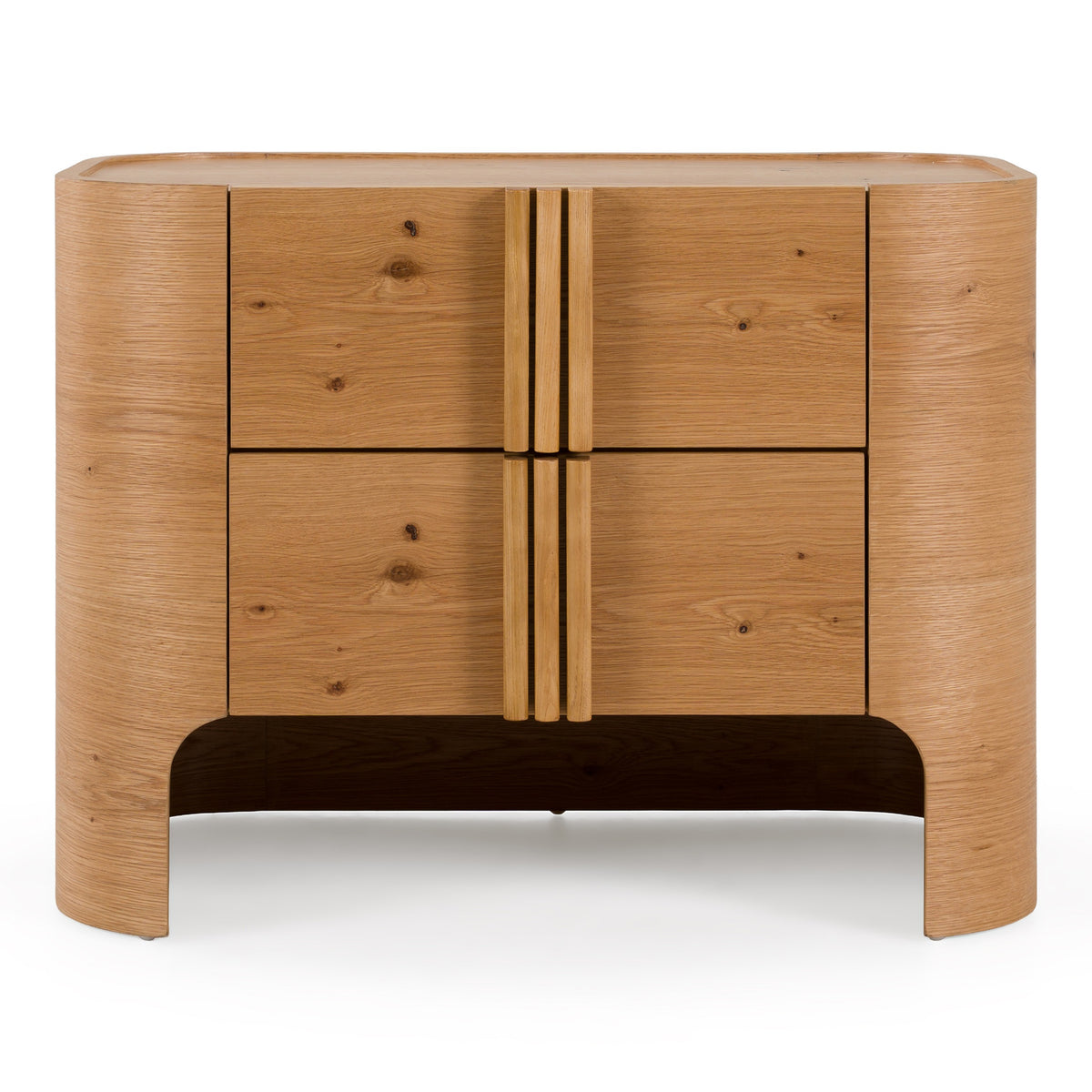 Newhart Modern Natural Oak Nightstand