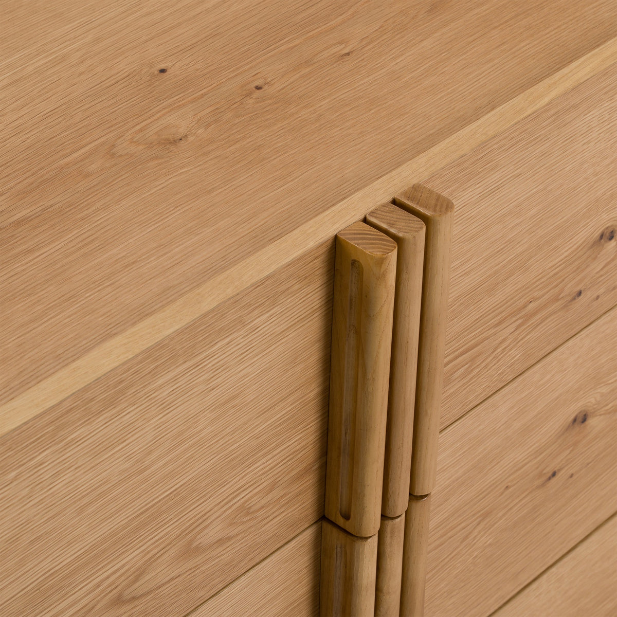 Newhart Modern Natural Oak Dresser