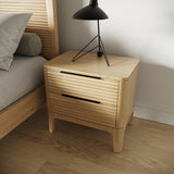 Seattle Modern Natural Oak Bedroom Set