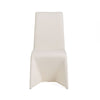 Nisse Contemporary White Leatherette Dining Chair (Set of 2)
