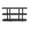 Noah Modern Dark Brown Bookshelf