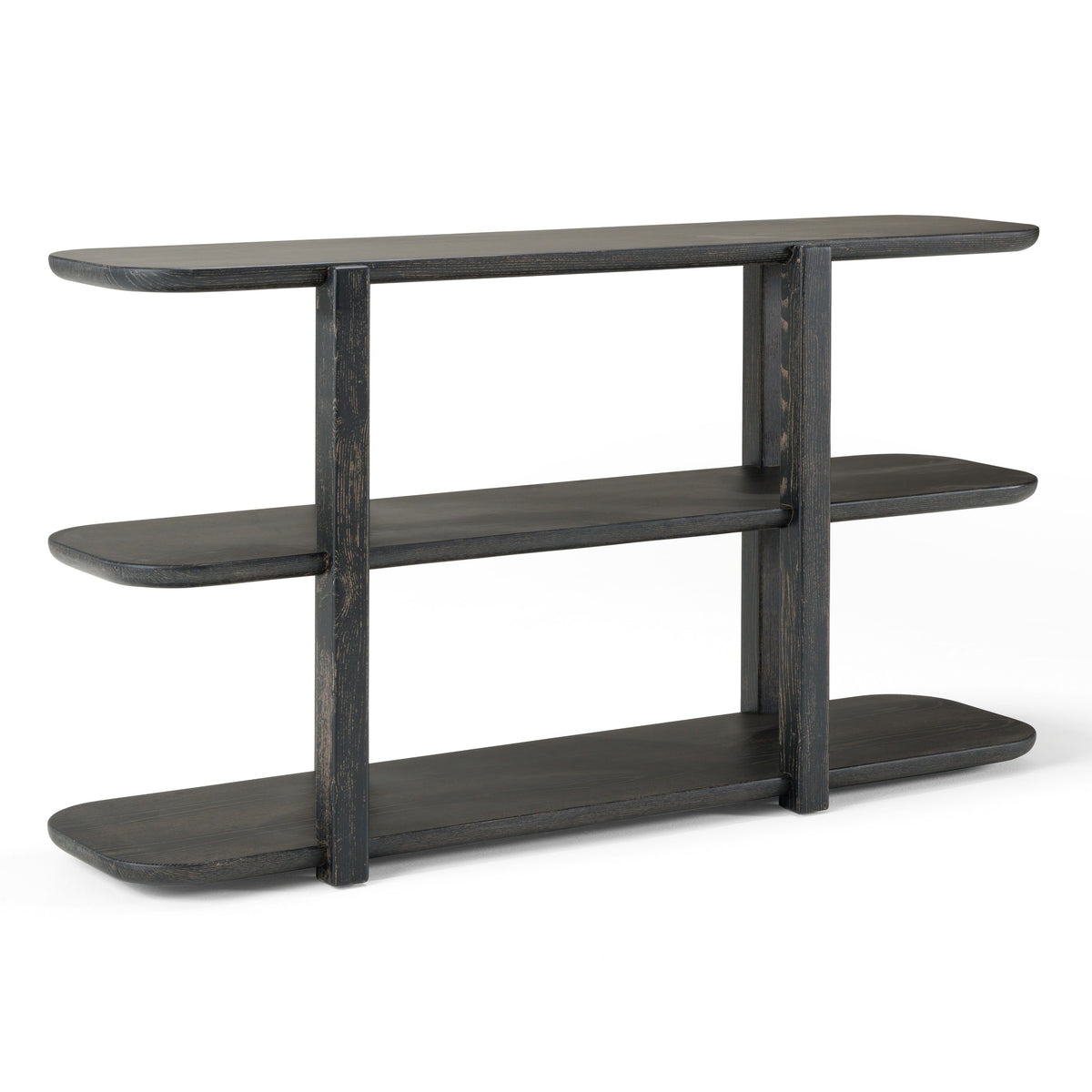 Noah Modern Dark Brown Bookshelf