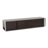 Noble Modern Ebony Lacquer TV Entertainment Center