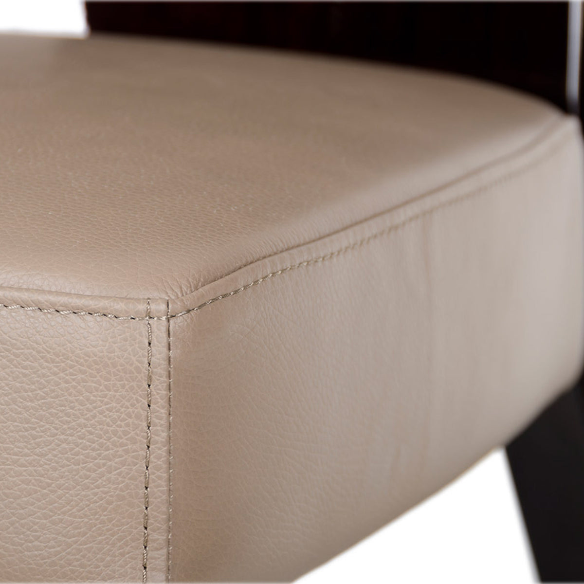 Noble Modern Dark Brown Veneer Chair