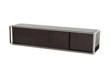 Noble Modern Ebony Lacquer TV Entertainment Center