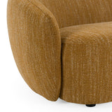 Norris Modern Mustard Fabric Sofa