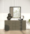 Santa Monica Modern Grey Wash Mirror