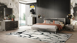 Soria Modern Grey Wash Nightstand