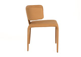 Odessa Modern Camel Vegan Leather Dining Chair