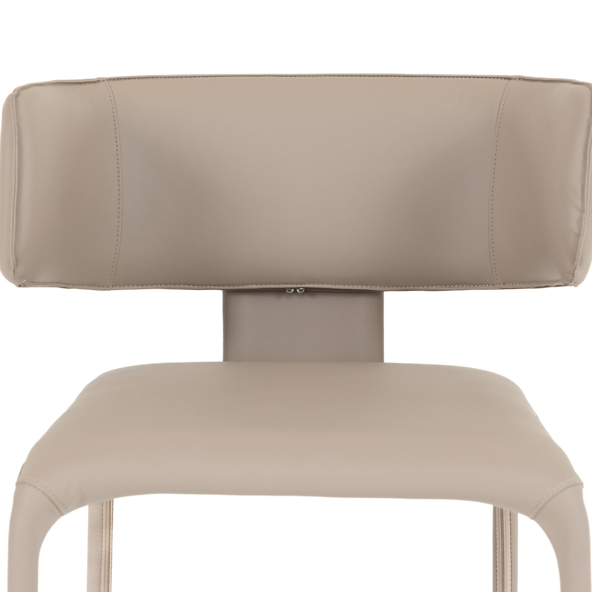Odessa Modern Grey Vegan Leather Dining Chair
