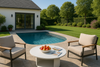 Onza Outdoor White Coffee Table