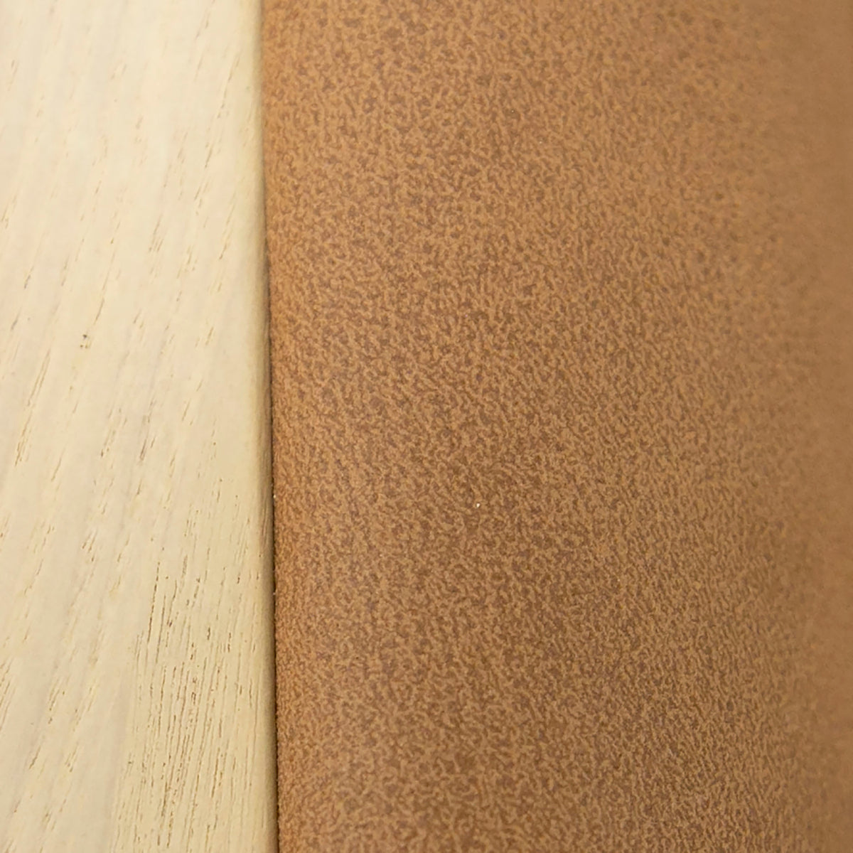 Osaka Modern Natural Ash + Rust Fabric Dining Chair