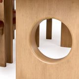 Oshana Modern White Oak Dining Table