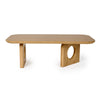 Oshana Modern White Oak Coffee Table