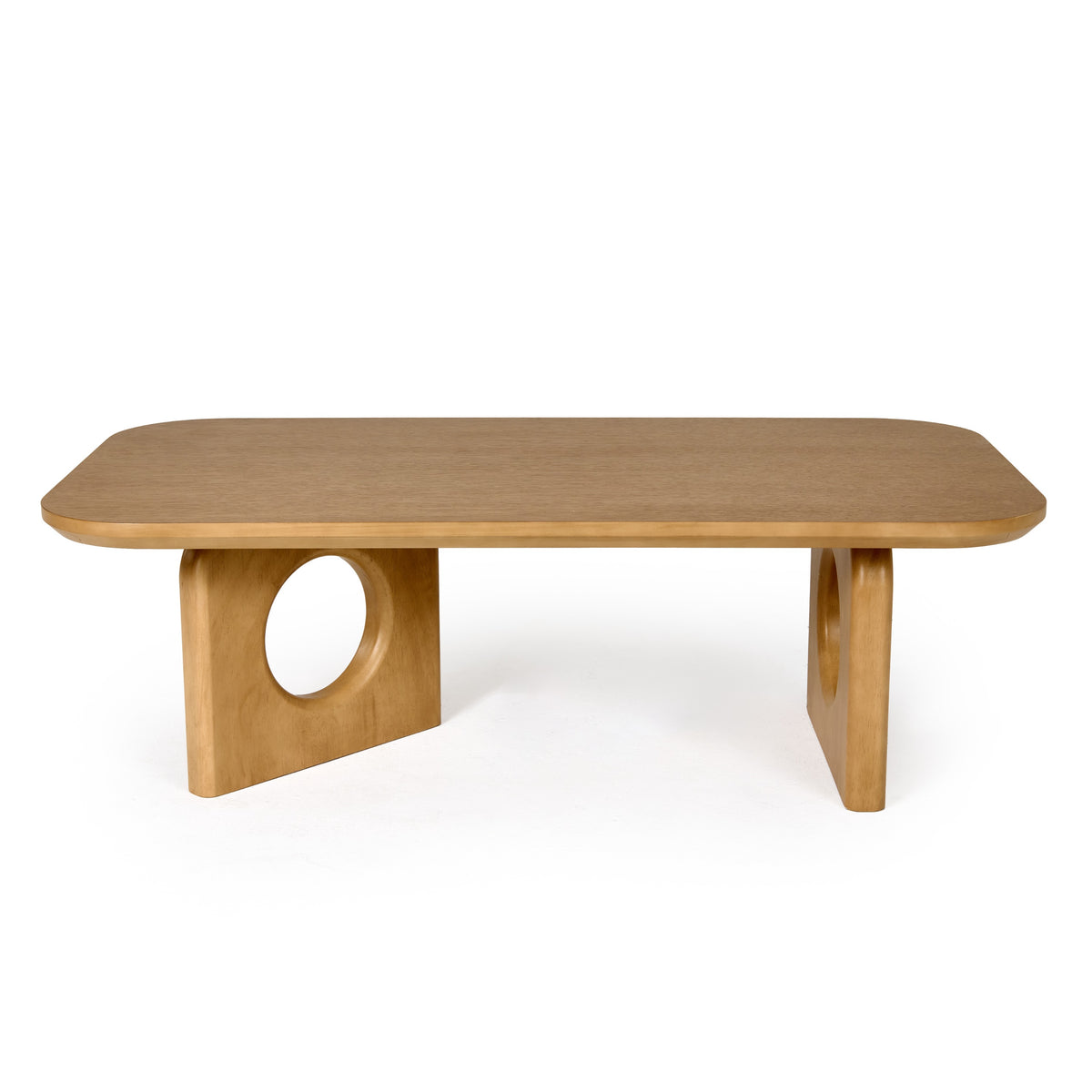 Oshana Modern White Oak Coffee Table