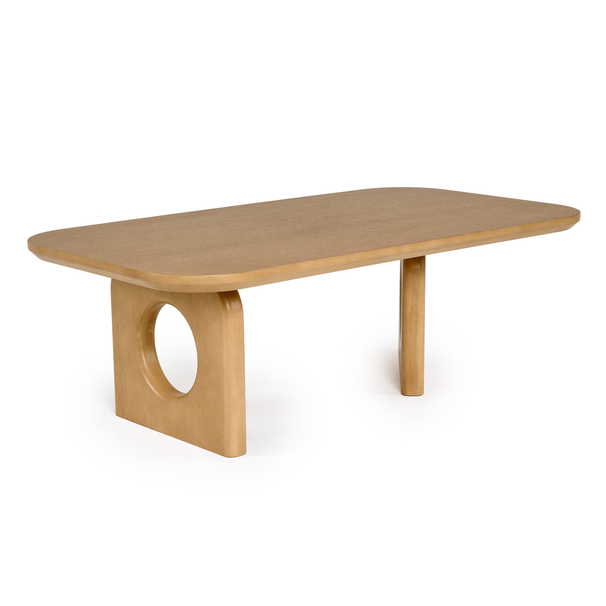Oshana Modern White Oak Coffee Table