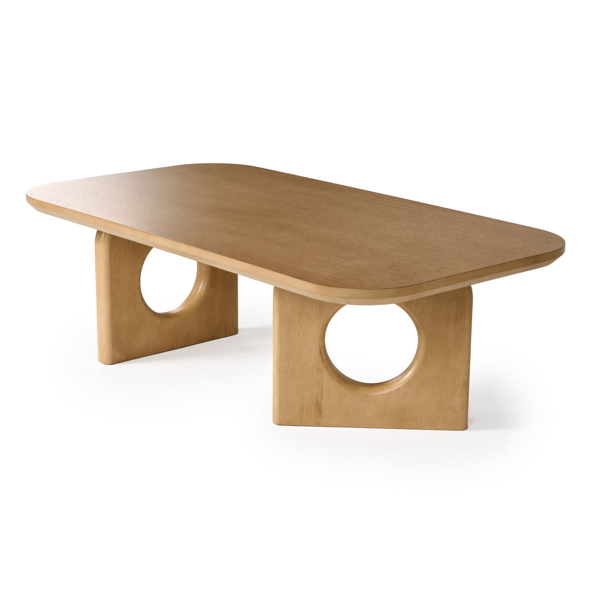 Oshana Modern White Oak Coffee Table