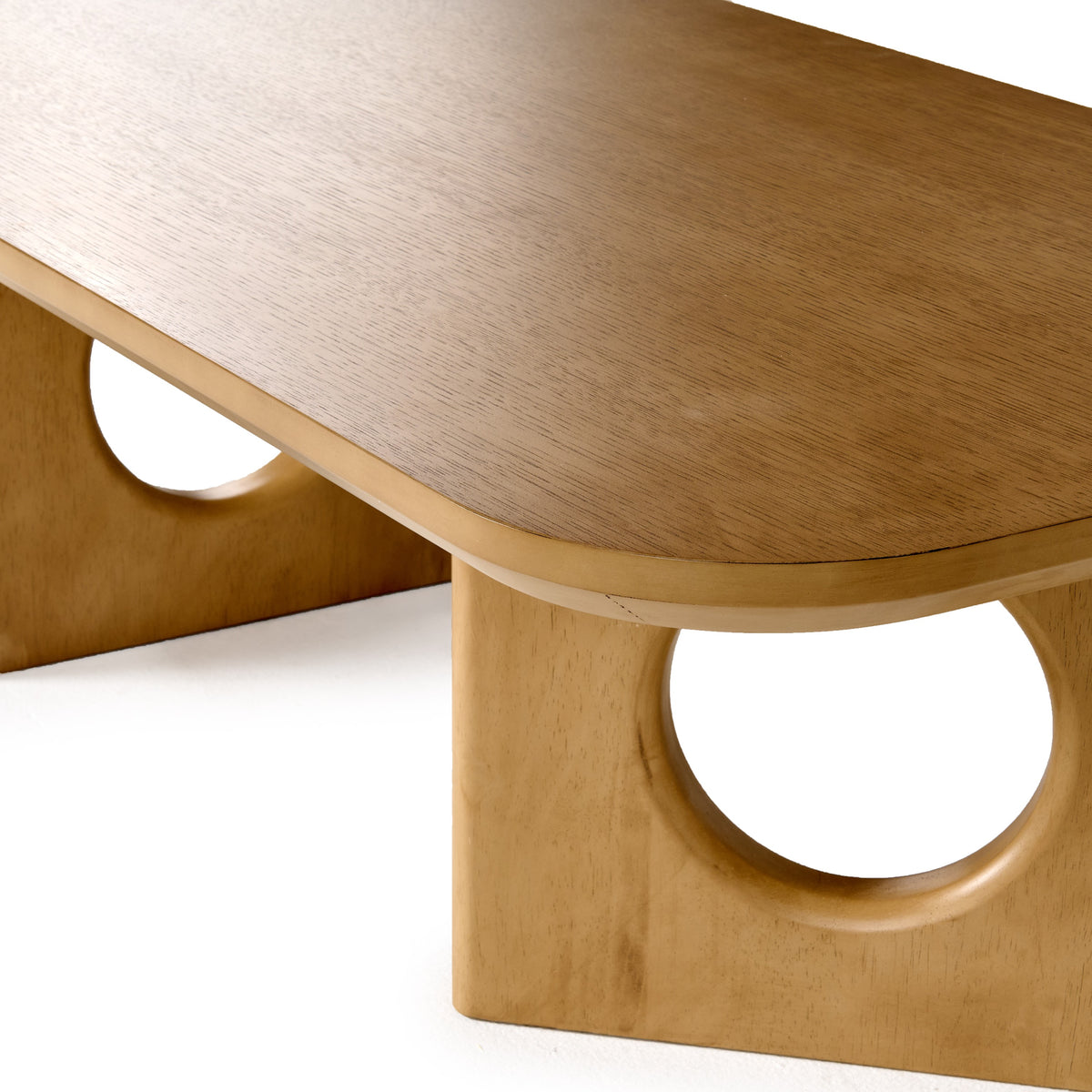 Oshana Modern White Oak Coffee Table