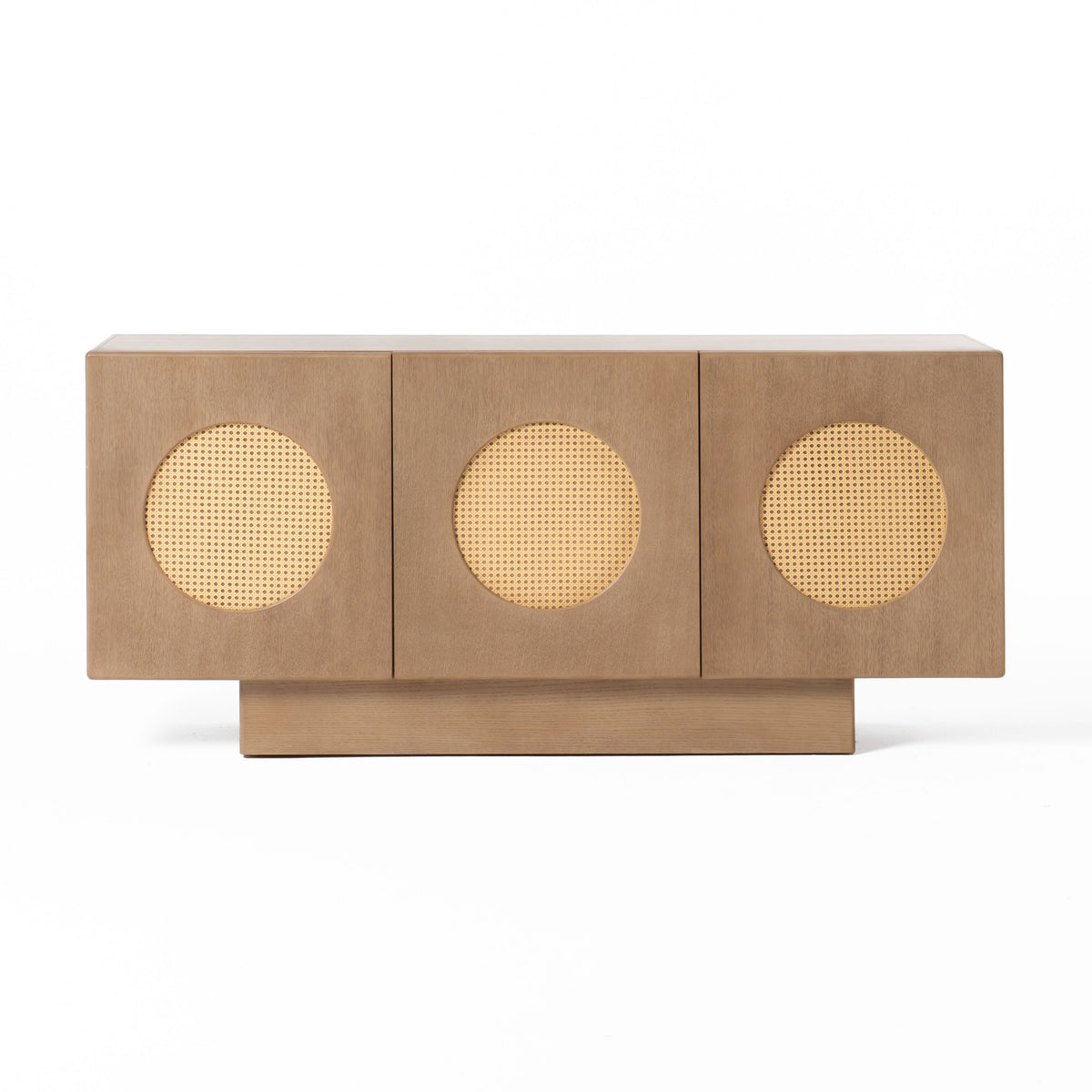 Mielcasa | Oak Nova Domus Oshana Modern White Oak Buffet | SKU VGMABH-751 | MPN: 81113 | Free Delivery & Free Return