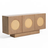 Oshana Modern White Oak Buffet