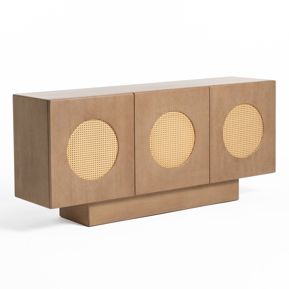 Oshana Modern White Oak Buffet