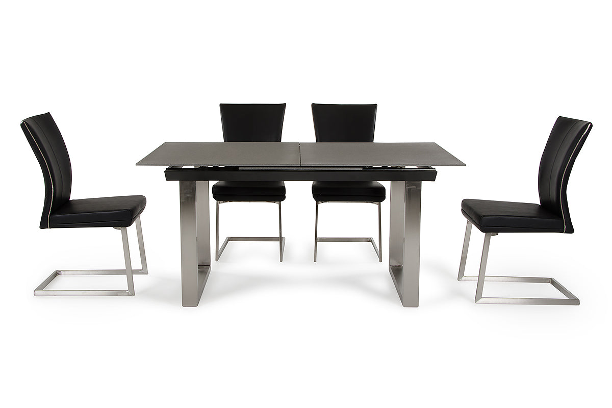 Auden Modern Black Dining Chair (Set of 2)