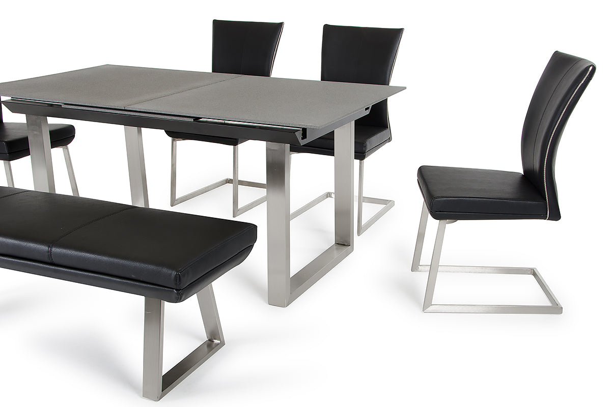 Auden Modern Black Dining Chair (Set of 2)