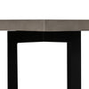 Sharon Modern Concrete & Black Metal End Table