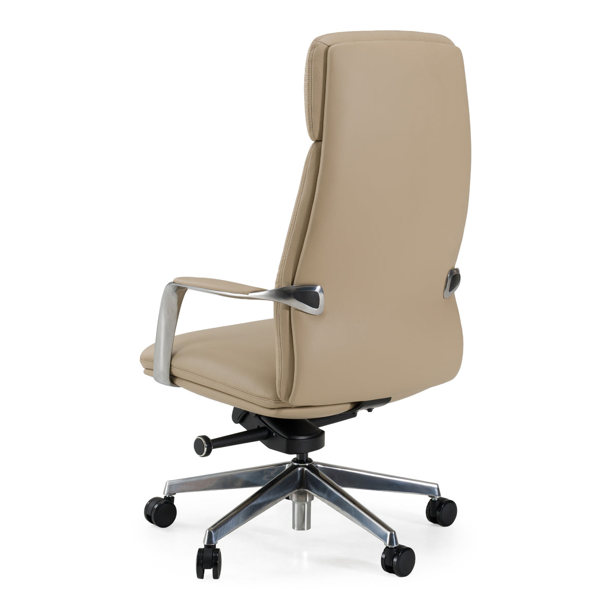 Ozark Modern Tan Vegan Leather Office Chair