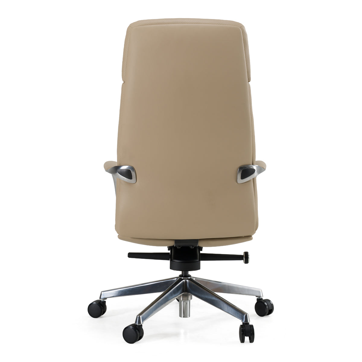 Ozark Modern Tan Vegan Leather Office Chair
