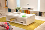 Nancy Modern White Coffee Table