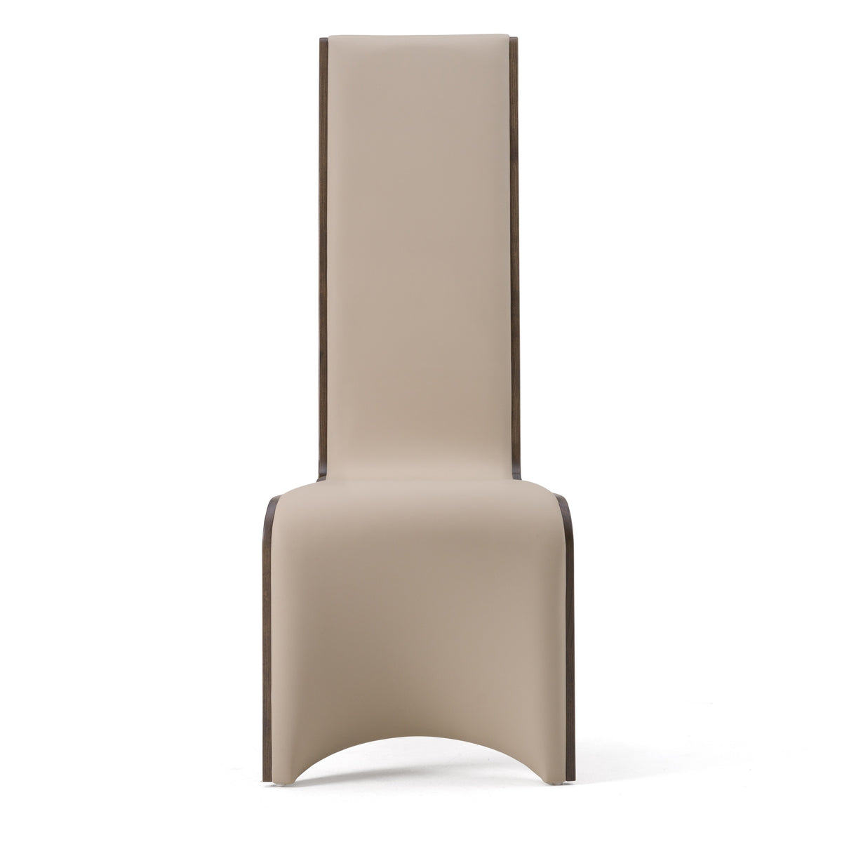 Pacer Modern Beige & Grey Ash Dining Chair (Set of 2)